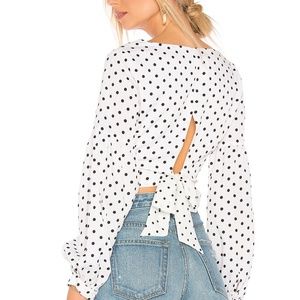 Yasmin Tie Back Crop Top